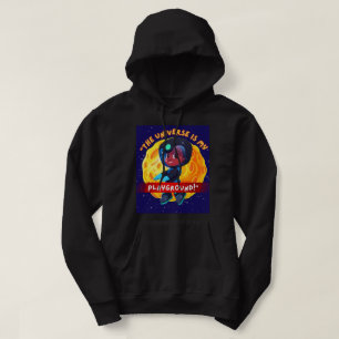 QUOTE BUITEN DE RUIMTE HOODIE