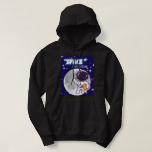 QUOTE BUITEN DE RUIMTE HOODIE
