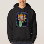 QUOTE BUITEN DE RUIMTE HOODIE (Voorkant)