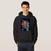 QUOTE BUITEN DE RUIMTE HOODIE (Voorkant volledig)