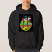 QUOTE BUITEN DE RUIMTE HOODIE (Voorkant)