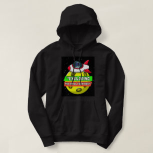 QUOTE BUITEN DE RUIMTE HOODIE
