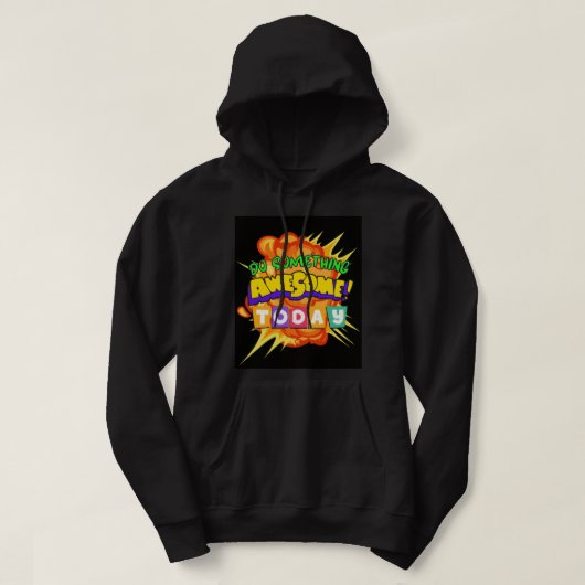 QUOTE BUITEN DE RUIMTE HOODIE (Design voorkant)