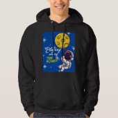 QUOTE BUITEN DE RUIMTE HOODIE (Voorkant)