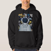 QUOTE BUITEN DE RUIMTE HOODIE (Voorkant)