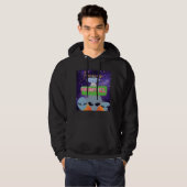 QUOTE BUITEN DE RUIMTE HOODIE (Voorkant volledig)