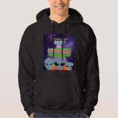 QUOTE BUITEN DE RUIMTE HOODIE (Voorkant)