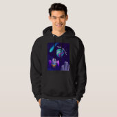 QUOTE BUITEN DE RUIMTE HOODIE (Voorkant volledig)