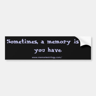 Quote Bumpersticker