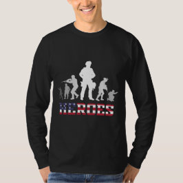 Quote Combat Veteran Heroes Militaire Leger T-shirt