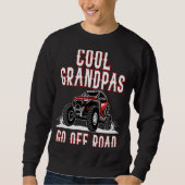 Quote Cool Grandpas Go Road UTV 4  Wheeler Trui (Voorkant)