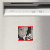 Quote Foto Valentijn's Day Lange afstand Magneet (Insitu (Vaatwasser))