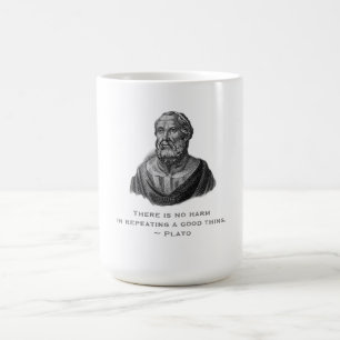 Quote goede daad filosoof Plato Koffiemok