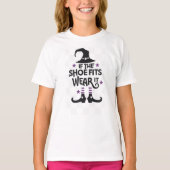 Quote Halloween Typografie T-shirt (Voorkant)