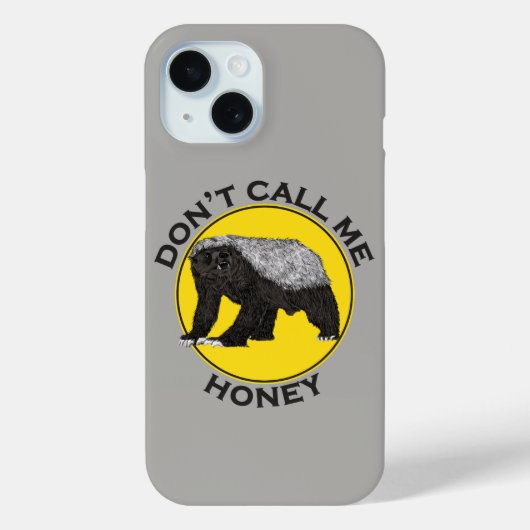 quote Honey Badger badass Case-Mate iPhone Case (Achterkant)