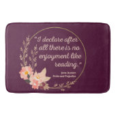 Quote III - Pride and Prejudice - Stijl Badmat (Voorkant)