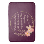 Quote III - Pride and Prejudice - Stijl Badmat (Voorkant Verticaal)