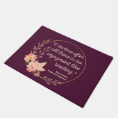 Quote III - Pride and Prejudice - Stijl Deurmat (Schuin)