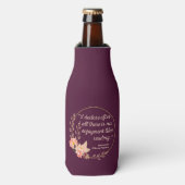 Quote III - Pride and Prejudice - Stijl Flesjeskoeler (Fles Voorkant)