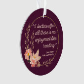 Quote III - Pride and Prejudice - Stijl Ornament (voorkant)