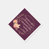 Quote III - Pride and Prejudice - Stijl Servet (Hoek)