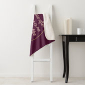 Quote III - Pride and Prejudice - Stijl Sherpa Deken (In situ)