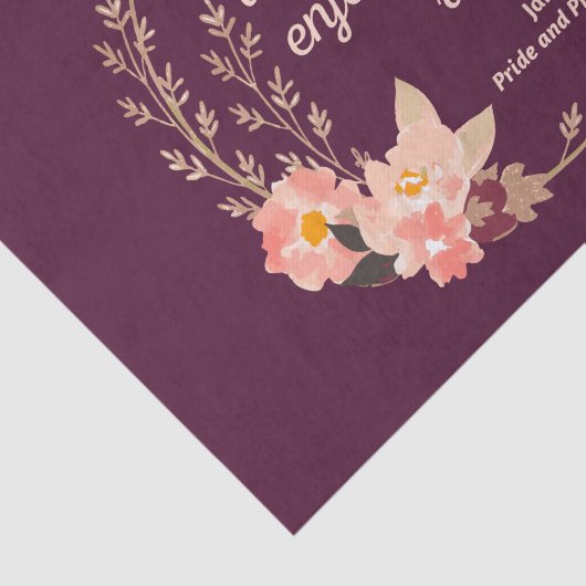 Quote III - Pride and Prejudice - Stijl Tissuepapier (Detail)