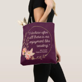 Quote III - Pride and Prejudice - Stijl Tote Bag (Dichtbij)