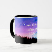 Quote Kan mijn dag niet beginnen zonder Yehshua Mok (Voorkant links)