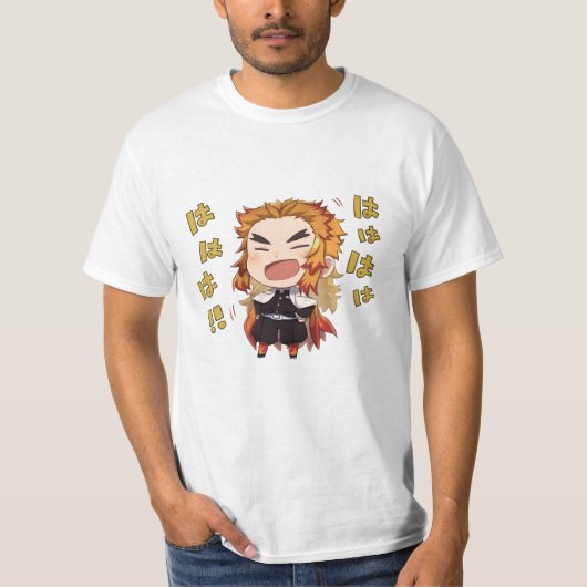 Quote kyojuro rengoku t-shirt (Voorkant)