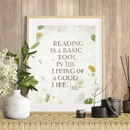 Quote lezen door Mortimer J. Adler Poster