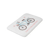 Quote Life is een prachtig fietsenbad Badmat (Gekanteld)
