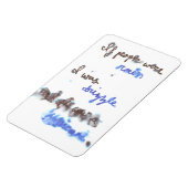 Quote Magnet Magneet (Linkerzijde)