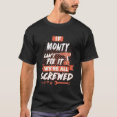 Quote MONTY shirt MONTY t shirt (Voorkant)