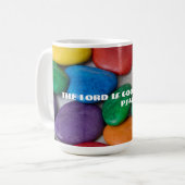 Quote Mooie Grote Gekleurde Stoned Coffee Mok (Voorkant links)