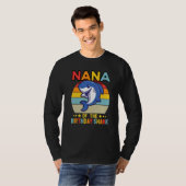 Quote Nana Of The Bday Boy Shark Ocean Matching Fa T-shirt (Voorkant volledig)