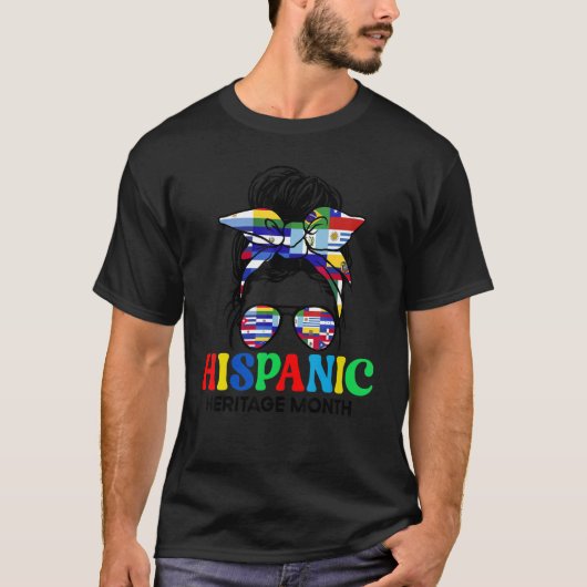 Quote National Hispanic Heritage Month T-shirt (Voorkant)