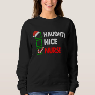 Quote Naughty Nice verpleegster bij Pajama Costu Trui
