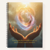 Quote of Peace Journal Notitieboek (Voorkant)