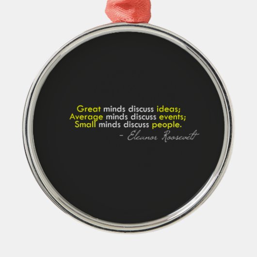Quote Ornament (Voorkant)