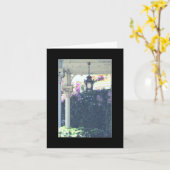 QUOTE OVER BEWEGING EN GEZEGDE GOODBYS KAART (Gele Bloem)