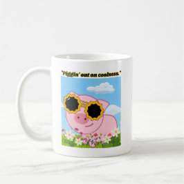 Quote Pig - Piggy Out op Koelheid Koffiemok