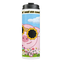Quote Pig - Piggy Out op Koelheid Thermosbeker