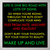 QUOTE-POSTER POSTER (Voorkant)