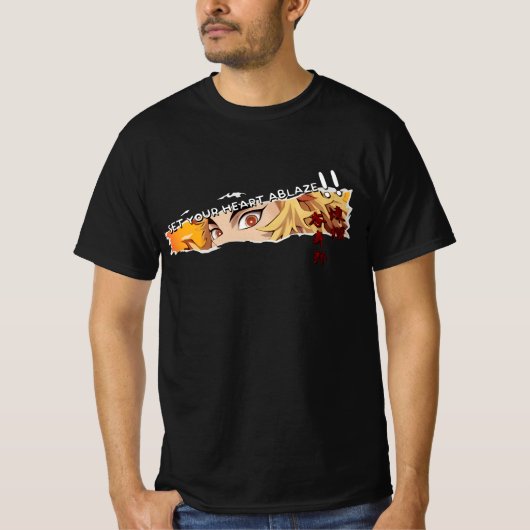 Quote Rengoku - Demonstratielaag T-shirt (Voorkant)