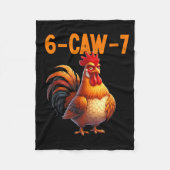 Quote Rooster 67 Meme Funny Chicken Humor  Fleece Deken (Voorkant)