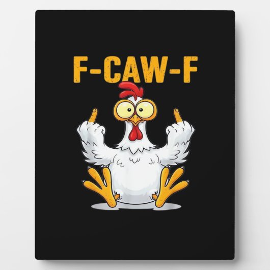 Quote Rooster Meme Classic Fotoplaat (Voorkant)