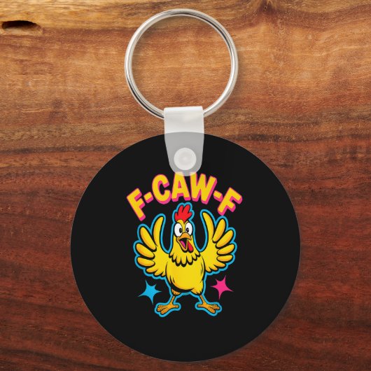 Quote Rooster Meme  Sleutelhanger (Voorkant)
