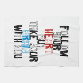 QUOTE-SJABLONEN THEEDOEK