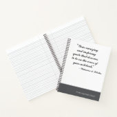  Quote Spiral Notitieboek (Binnen)